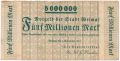 Веймар (Weimar), 5.000.000 марок 1923 года