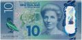 Новая Зеландия, 10 долларов 2015 года. На пластике