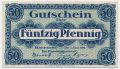 Ганновер (Hannover), 50 пфеннингов 1919 года