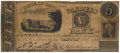 США, Farmers Bank, 5 долларов 1836 года
