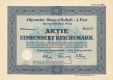Allgemeine Baugesellschaft-A.Porr, Wien, 100 reichsmark 1939