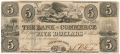 США, The Bank of Commerce, 5 долларов 1845 года