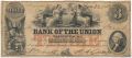 США, Bank Of The Union, 3 доллара 1851 года
